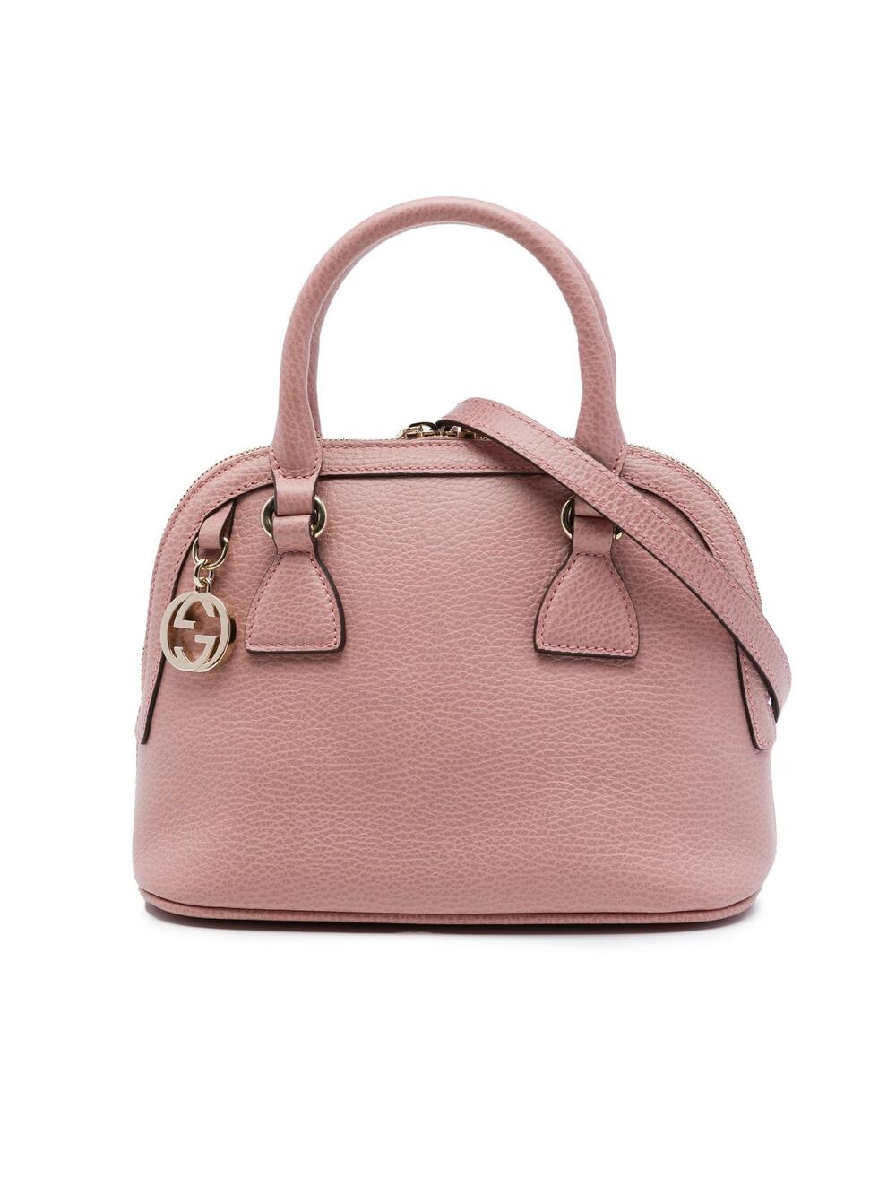 Gucci Mini Calfskin Gg Charm Dome #348025G65B